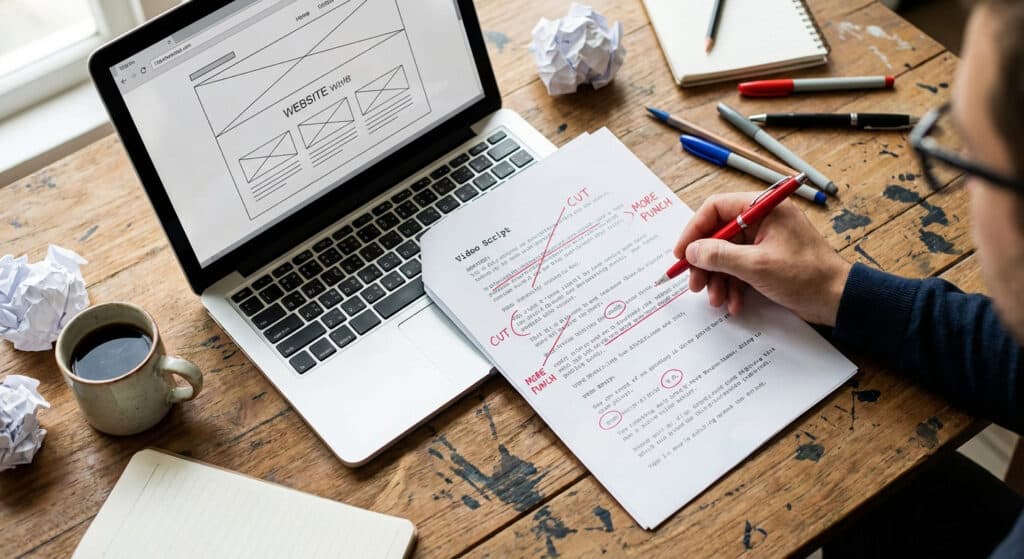 שירותי קופירייטינג וכתיבת תסריטים לטיקטוק ולסרטוני תדמית.